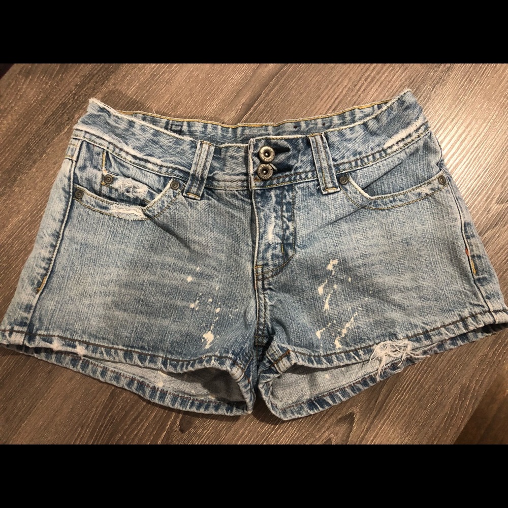 Denim shorts.  Junior size 5